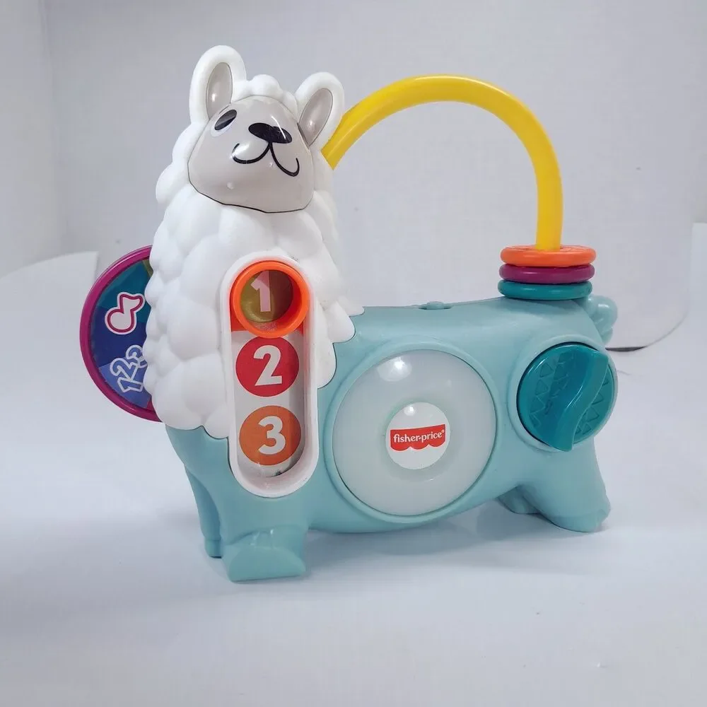 Fisher Price Linkimals 123 Activity Llama Interactive Learning Toy Lights Sounds